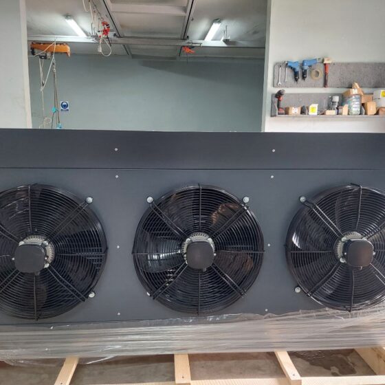 Заповнення теплообмінника азотом перед відвантаженням